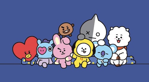 BTS公式キャラクターの紹介