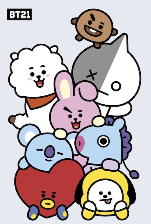 BTSキャラクター写真の楽しみ方